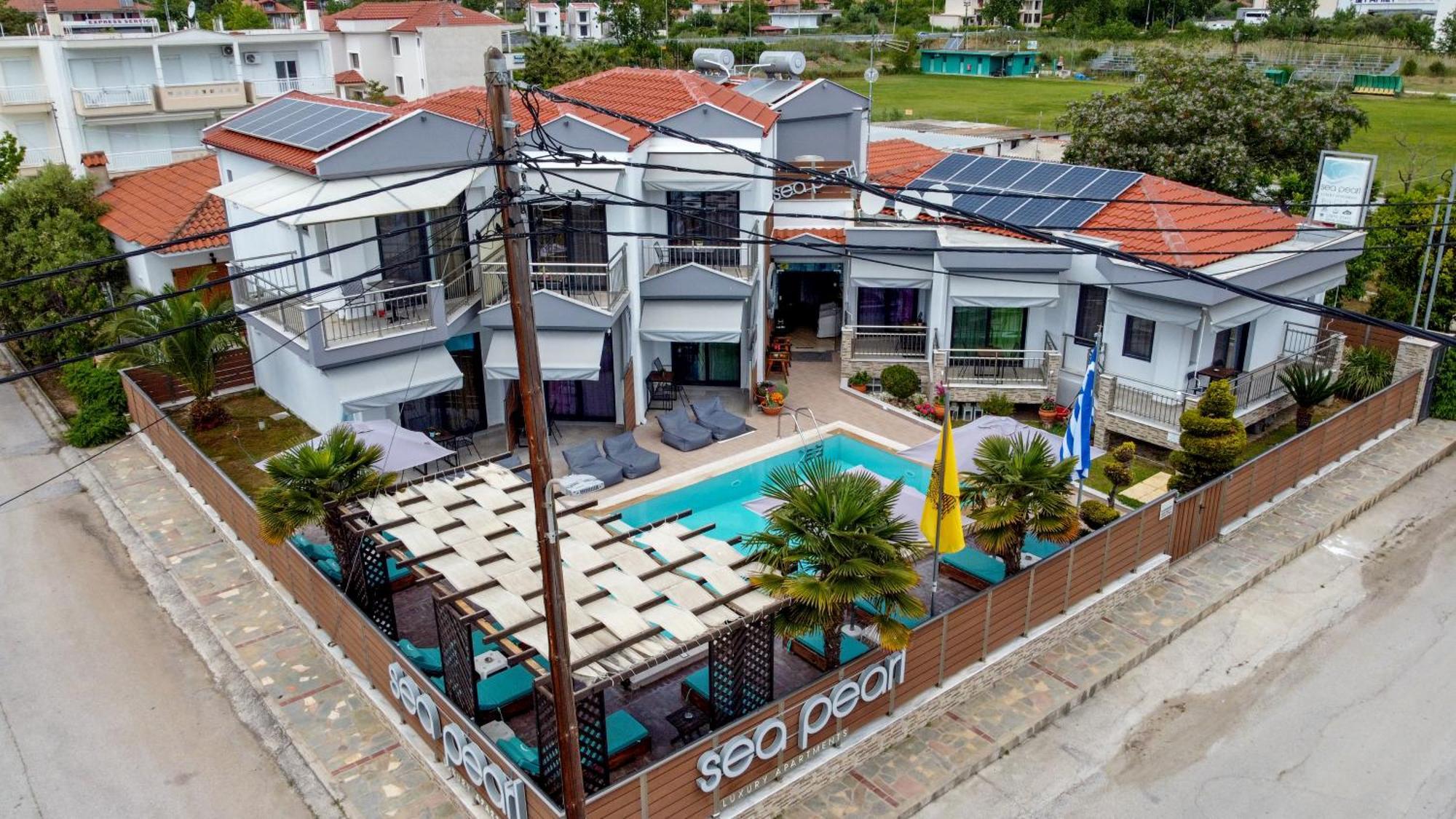 Sea Pearl Luxury Apartments Vrasná Esterno foto